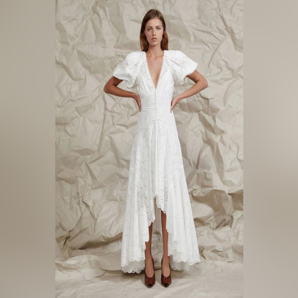 Acler Cookes Puff-Sleeve Dress